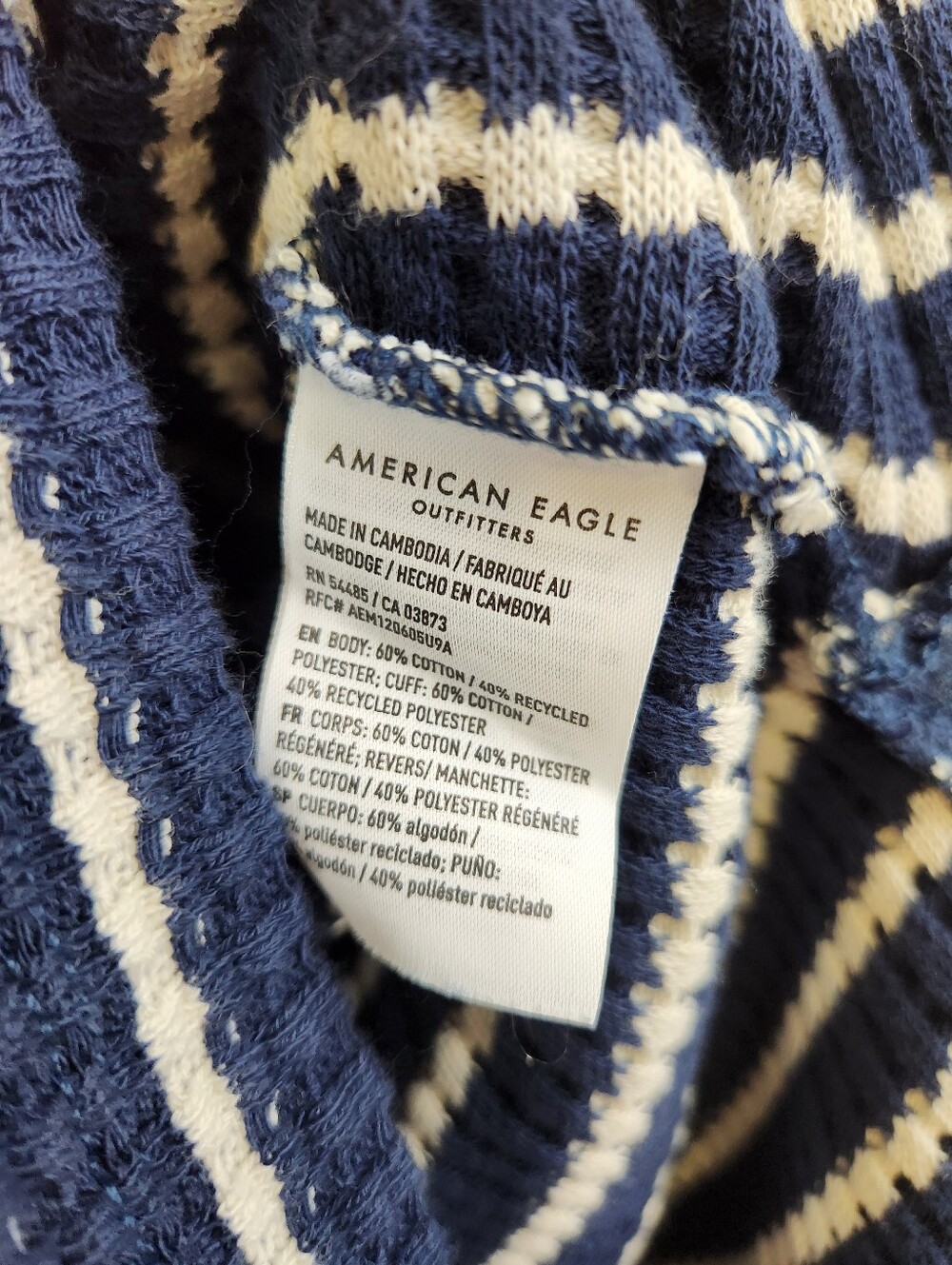 American Eagle This Feels Seriously Lived In Oversized Top - Picture 9 of 9